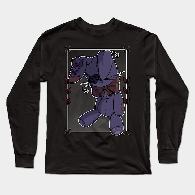 Stuffed Rabbit Long Sleeve T-Shirt by bl00dyellz